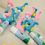 چسب ماتیکی فانتزی طرح دایناسور