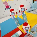 چسب ماتیکی فانتزی طرح موشک