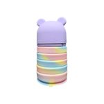 جامدادی تاشو سیلیکونی‌ طرح خرس رنگی - Image 3