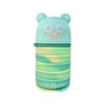 جامدادی تاشو سیلیکونی‌ طرح خرس رنگی - Image 8