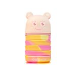 جامدادی تاشو سیلیکونی‌ طرح خرس رنگی - Image 2